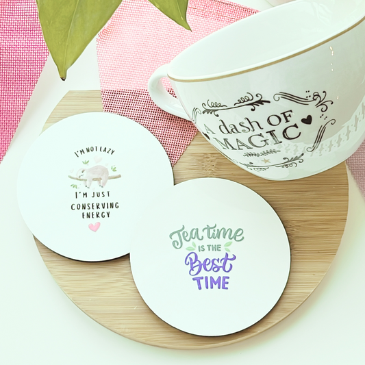 Coaster | I'm not lazy, Teatime is the best time!