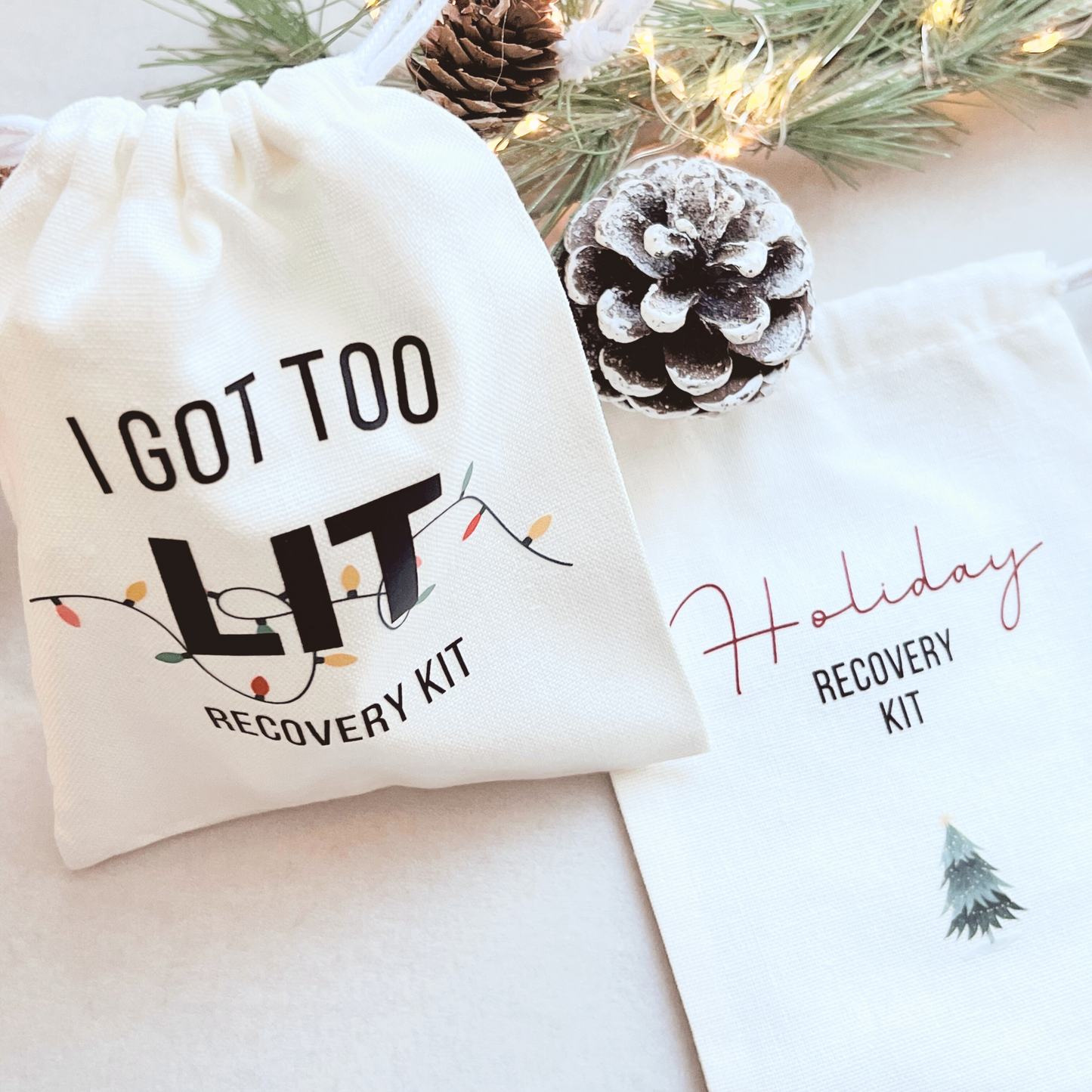 Personalised Cotton Gift Bag | Christmas Party | Gift Favour