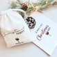 Personalised Cotton Gift Bag | Christmas Party | Gift Favour